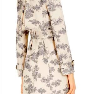 INC Toile-Print Trench Coat (XXL)